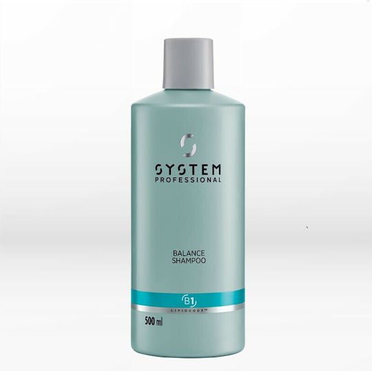System Professional Derma Balance Shampoο B1 Shampoos für Empfindliche Kopfhaut für Alle Haartypen 500ml