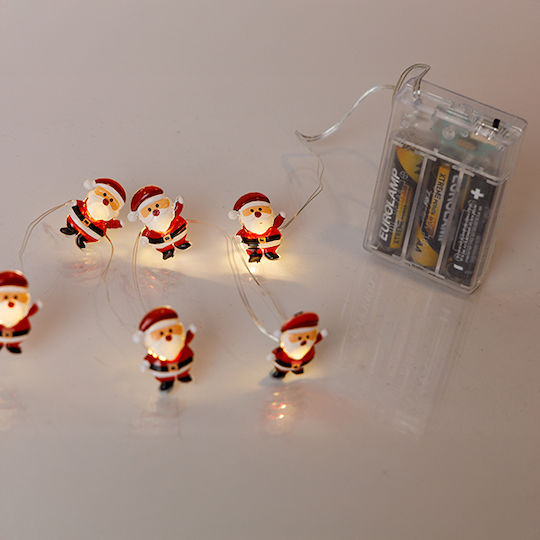 Λαμπάκια LED 2.2μ. Θερμό Λευκό Μπαταρίας σε Σειρά