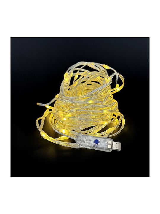 510 Lights LED 28.5m. White in String 1pcs