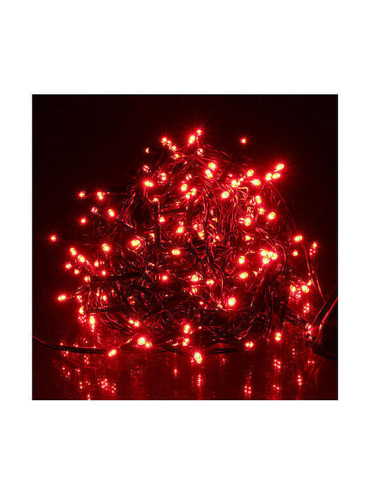 200 Lights LED 20m. Red in String 1pcs