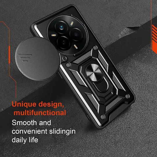 Forcell Задна корица Пластмаса Черен (Redmi A5)