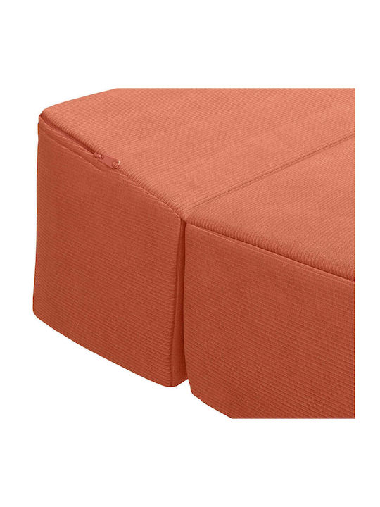 Armchair Bed Orange 70x60x63cm