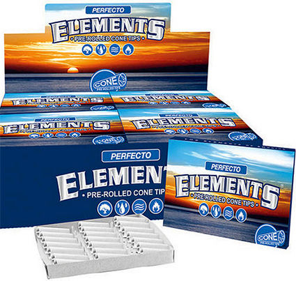 Elements Τζιβάνες Cone Λευκό 20 x 21τμχ