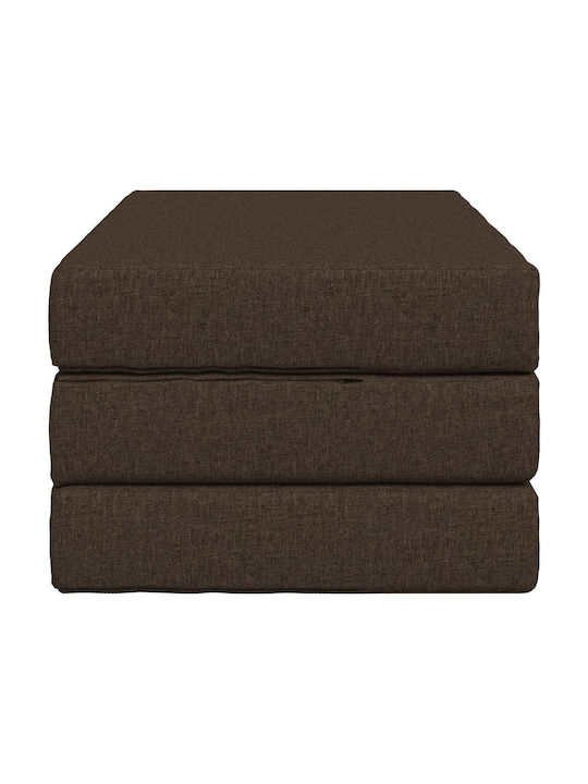 vidaXL Brown Decorative Pillow Case 45x100cm