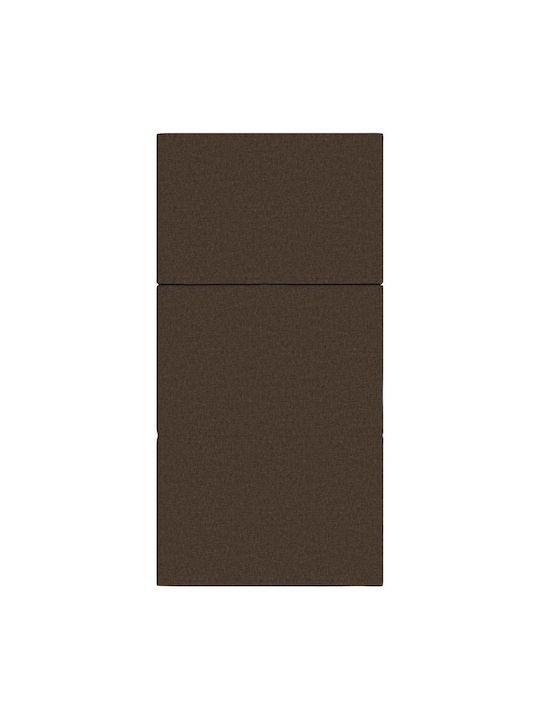 vidaXL Brown Decorative Pillow Case 45x100cm