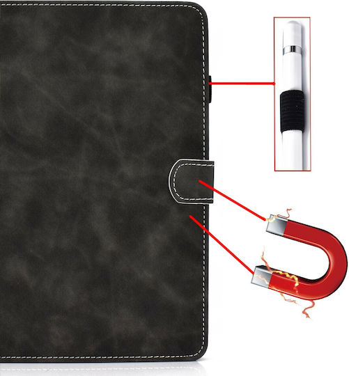 Flip Cover Neagră (Huawei MatePad 10.4)