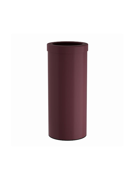 Pam & Co Μεταλλικό Καλάθι 30lt Κόκκινο 25x25x57cm