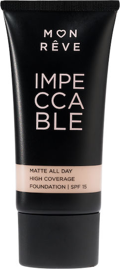 Mon Reve Impeccable Foundation SPF15 3 30ml