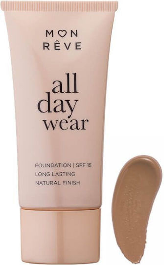 Mon Reve All Day Wear Foundation SPF15 35ml