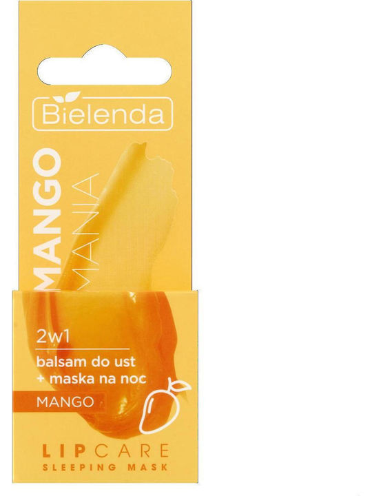 Bielenda Lip Care Lip Balm + Night Mask 2in1 Mango Mania 10g Bielenda Lip Care Lip Balm + Night Mask 2in1 Mango Mania 10g