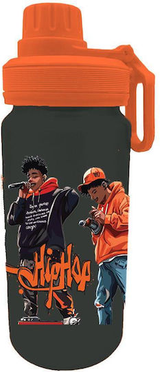 PP Food Container 800ml & Aluminum Water Bottle 500ml Set Must Team Hip Hop