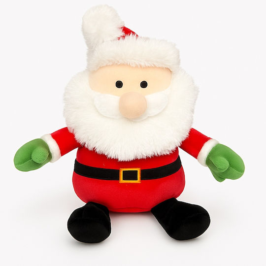 Plüsch Dekorativer Weihnachtsmann Rot