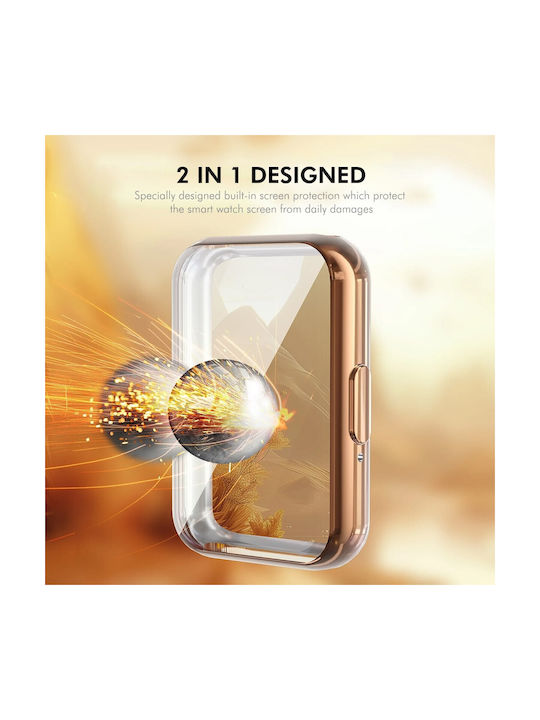 Enkay Πλαστική Θήκη με Τζαμάκι σε Ροζ χρώμα για Samsung Fit 3 Enkay Πλαστική Θήκη με Τζαμάκι σε Ροζ χρώμα για Samsung Fit 3
