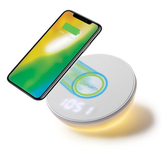 4Smarts Wireless Charger (Qi Pad) 15W Whites (VoltBeam N8)