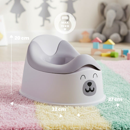 Sun Baby Potty Clasic Gri până la 15kg