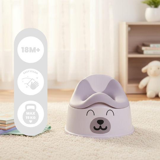 Sun Baby Potty Clasic Gri până la 15kg