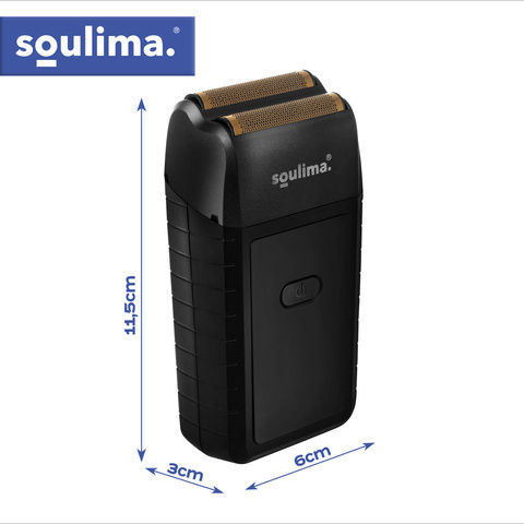 Soulima 18992 Foil Ξυριστική Μηχανή Προσώπου Επαναφορτιζόμενη