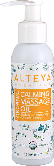 Alteya Organics Organic Calming Massage Oil Öl für Feuchtigkeit 125ml