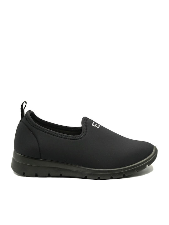 Ανατομικά Γυναικεία Slip-On Μαύρα