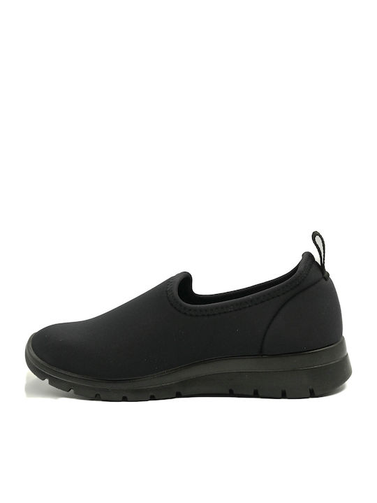 Ανατομικά Γυναικεία Slip-On Μαύρα