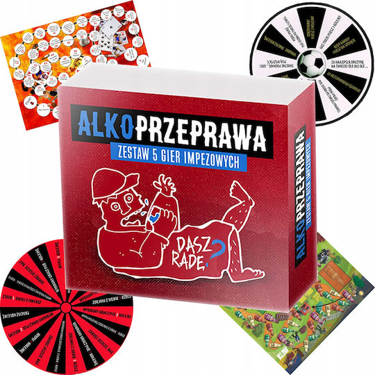 Gra Gry-алкопреправа 5в1-комплект Пет Парти Игри