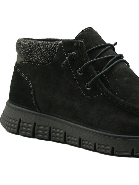 Ghete Bărbați Suede Gri Anatomice