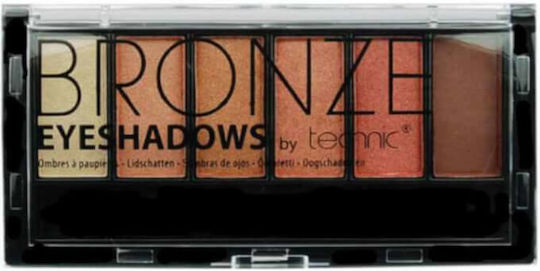 Technic Bronze Παλέτα με Σκιές Ματιών σε Στερεή Μορφή 7.2gr