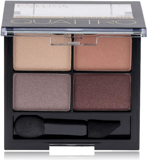 Eveline Cosmetics Quattro Lidschatten Quadruple Lidschatten 12 5.2g
