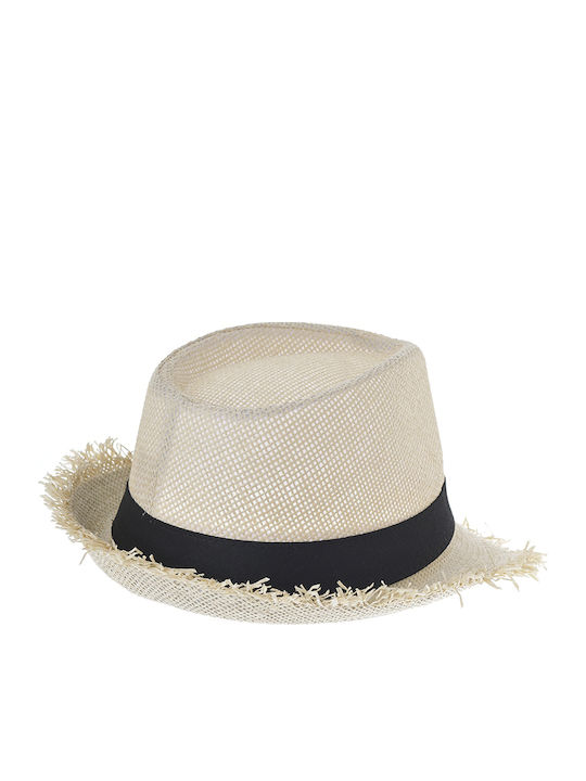 Ble Resort Collection Γυναικείο Ψάθινο Καπέλο Εκρού