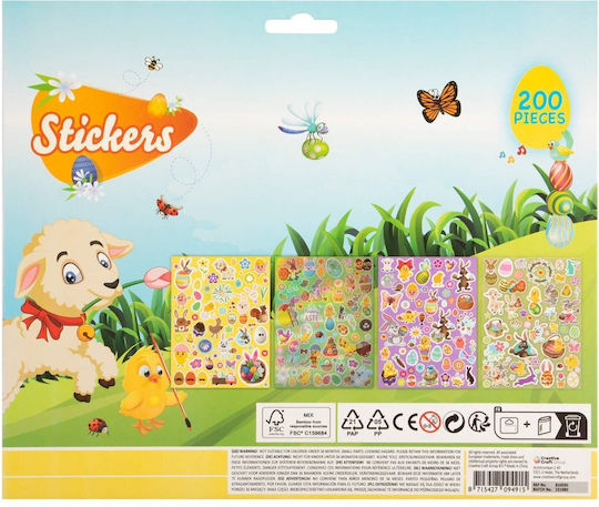 Grafix Easter Stickers 21x27cm