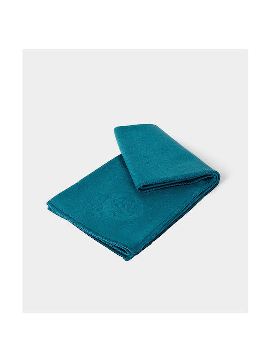 Manduka Πετσέτα Χειρός Equa Hand Yoga Towel Maldive Διαστάσεις 41cm X 67cm Βάρος 90γρ