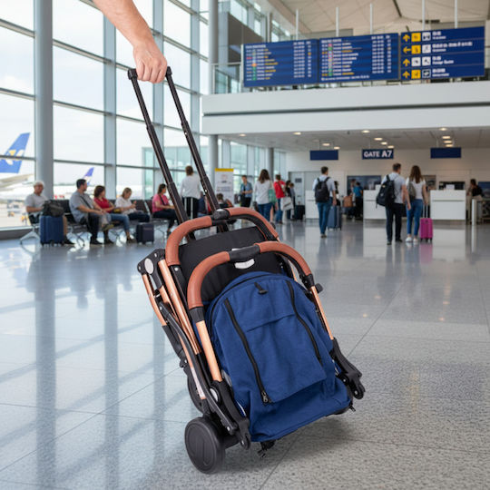 Buf Boof S-16 Cărucior pentru Bebeluși Potrivit pentru Nou-născut Albastru