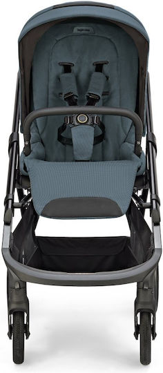 Inglesina Aptica XT Duo Reversible 2 in 1 Baby Stroller Suitable for Newborn Himalaya Blue / Total Black 12.6kg
