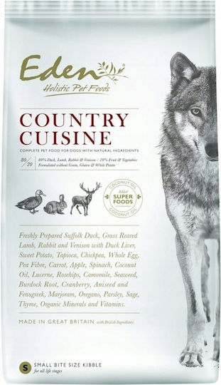Eden 80/20 Original Cuisine Dog Food Μικρή Κροκέτα 6kg Trockenfutter für Hunde kleiner Rassen mit Huhn