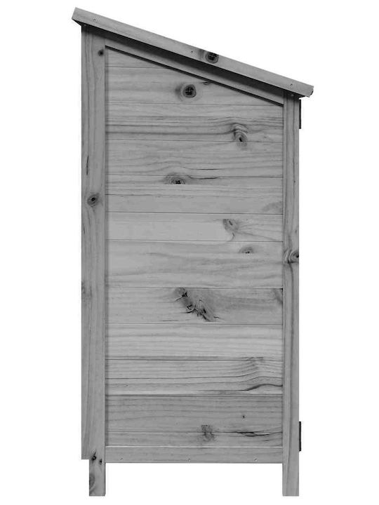 Wooden Garden Shed M0.59xW0.56xH1.135m