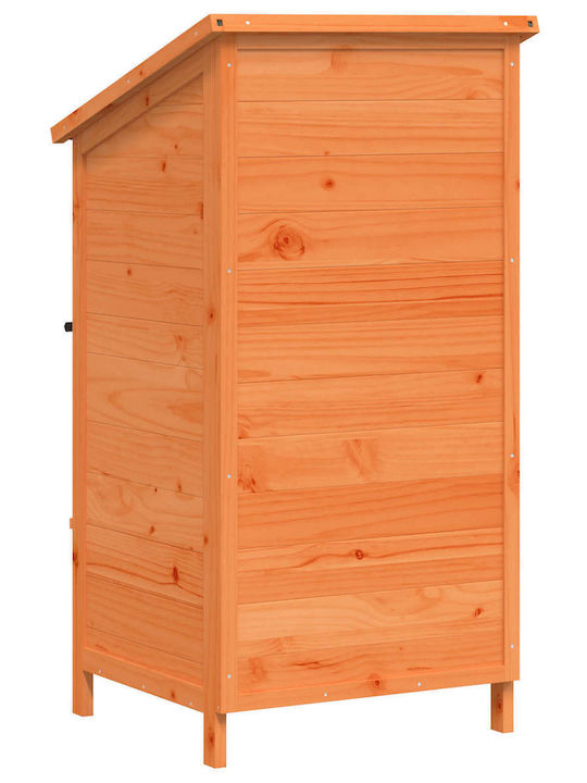 Wooden Garden Shed M0.59xW0.56xH1.135m