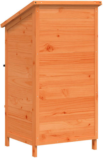 Wooden Garden Shed M0.59xW0.56xH1.135m