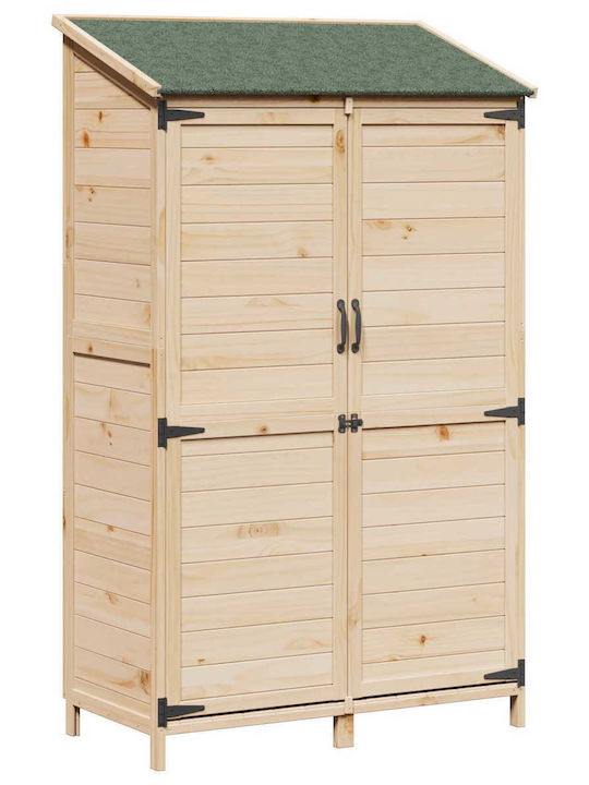 Wooden Garden Shed L1.065xW0.56xH1.76m