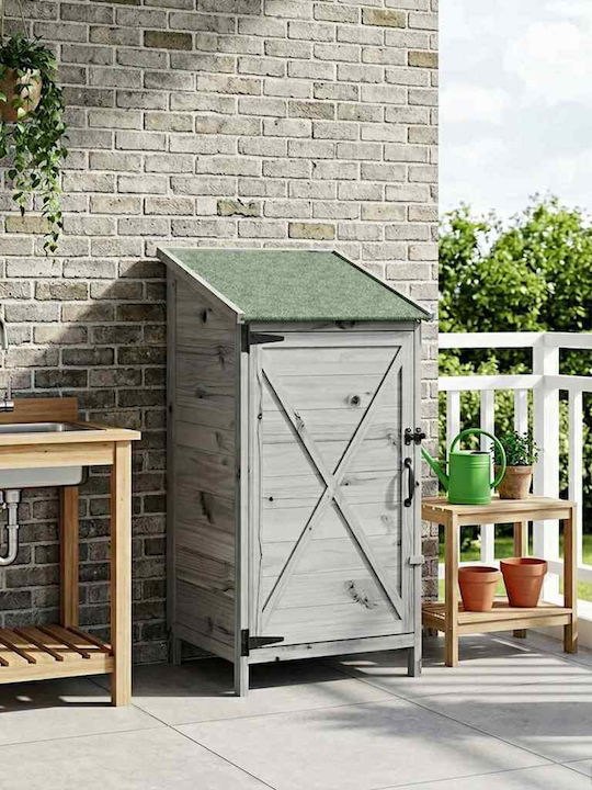 Wooden Garden Shed M0.595xP0.56xH1.135m