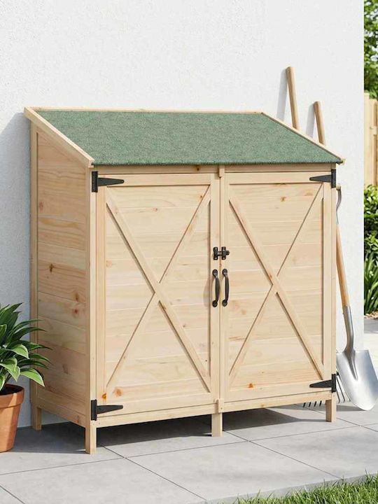 Wooden Garden Shed M1.06xW0.56xH1.135m