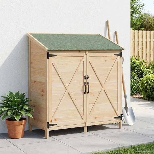 Hölzernes Gartenhaus M1.06xB0.56xH1.135m