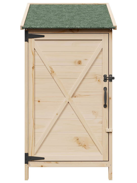 Wooden Garden Shed M0.595xP0.56xH1.135m