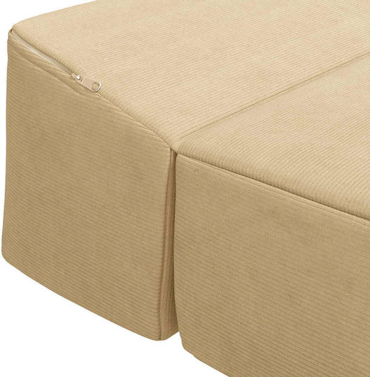 Πολυθρόνα Κρεβάτι 70x60x49cm Ανοιχτό Πράσινο Γκρι