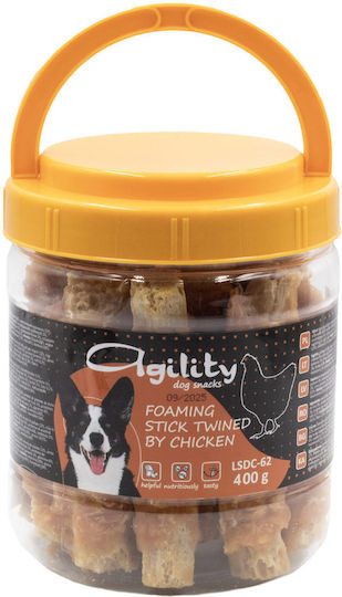 Agility Recompensă Pentru Căței Rase Mici Dietă Cu Pui Cod Carne Și Orez 400gr