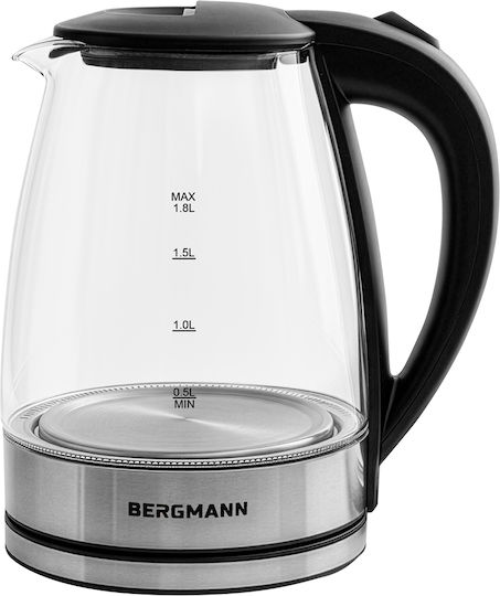 Bergmann Fierbător 1.8l 2200W Negru