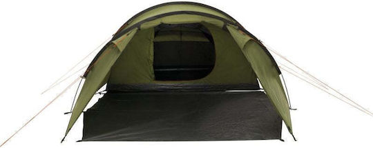 Easy Camp Σκηνή Camping Τούνελ Πράσινη με Διπλό Πανί 3 Εποχών 51x250x130εκ.