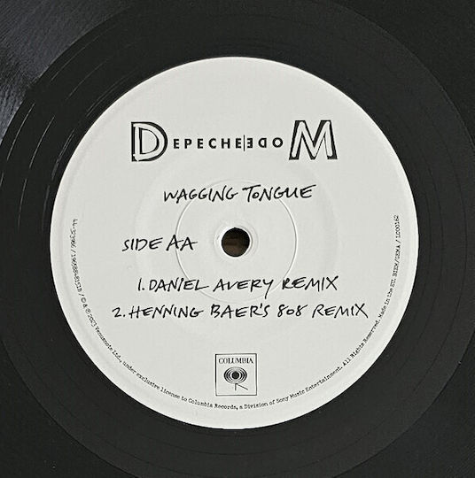 Depeche Mode Wagging Tongue Remixes Vinyl