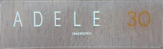 Adele 3 30 Vinyl