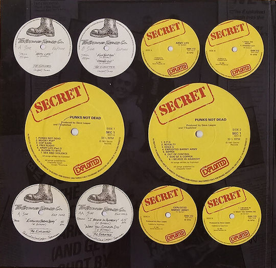 Exploited Punks Not Dead Vinyl