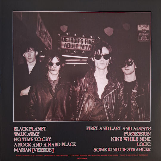 Sisters Mercy First Last Always Vinyl